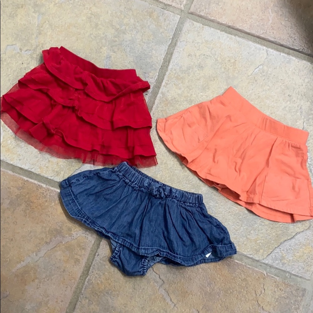 Bundle of Baby Girl Skirts